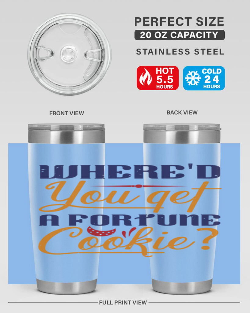 Whered you get that from a fortune cookie 14#- chess- Tumbler