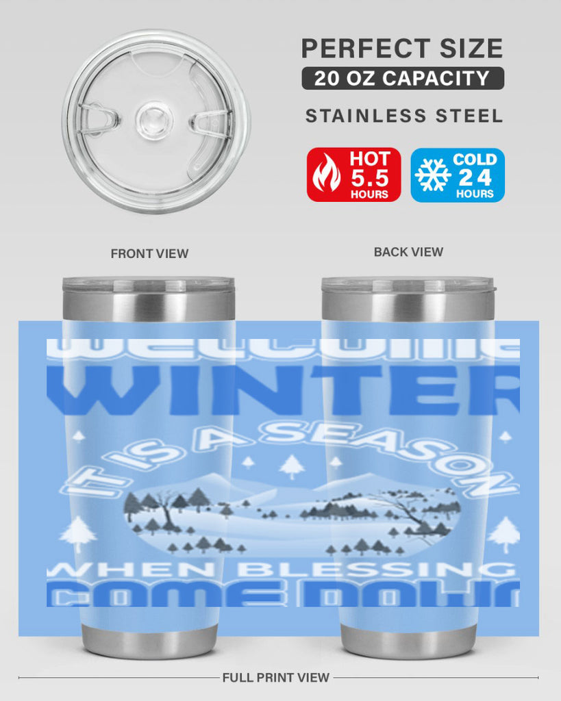 Winter 540#- winter- Tumbler
