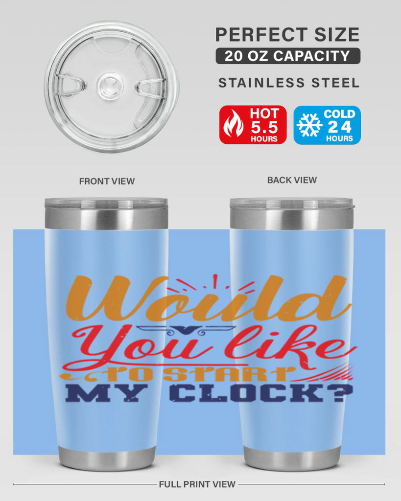 Would you like to start my clock 13#- chess- Tumbler