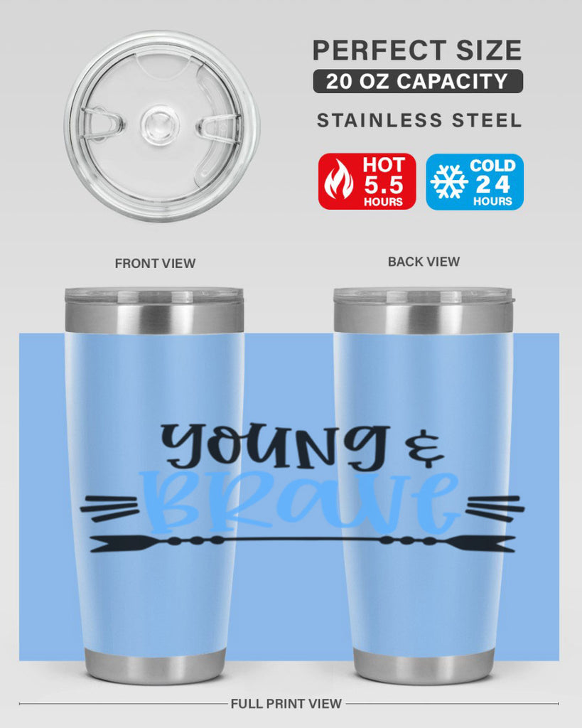 Young Brave Style 11#- baby- tumbler