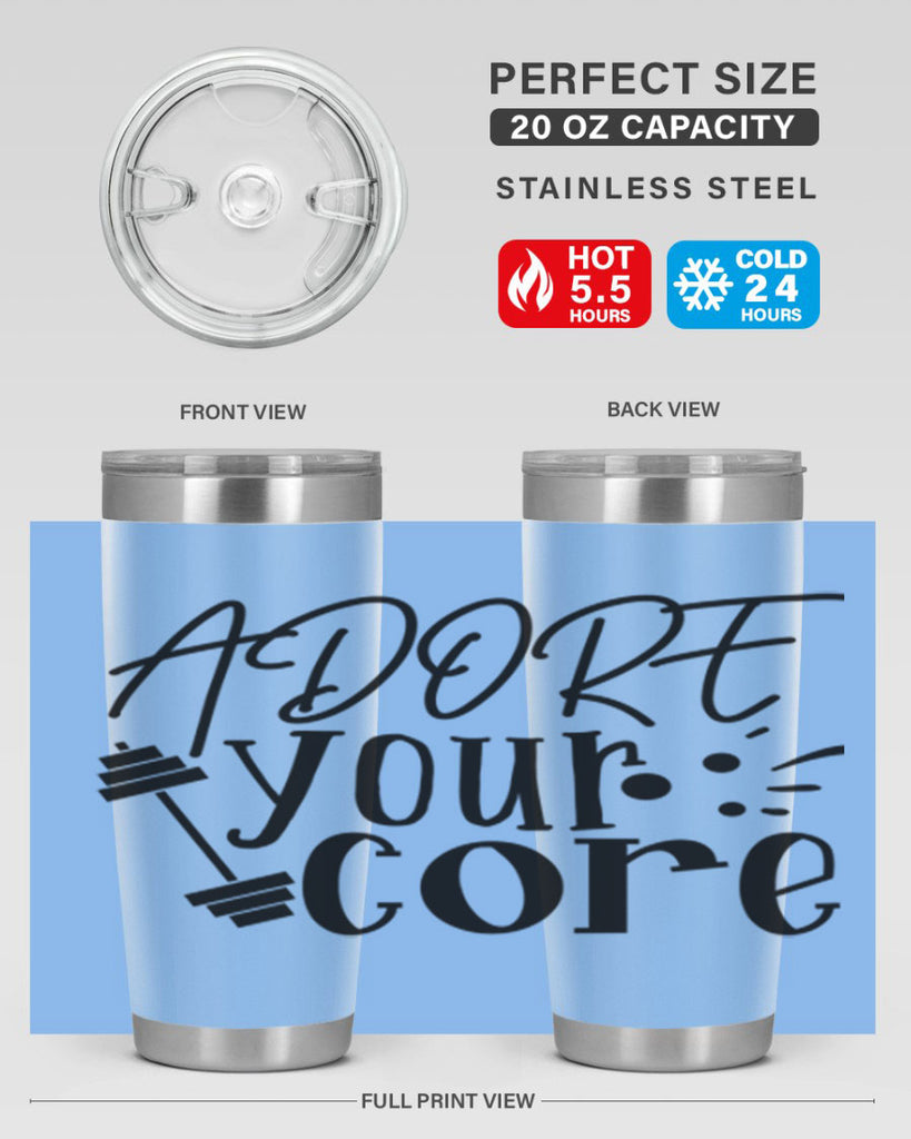 adore your core Style 111#- summer- Tumbler