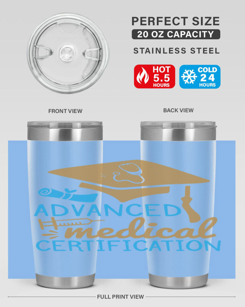 advanced medical certification Style 50#- medical- tumbler