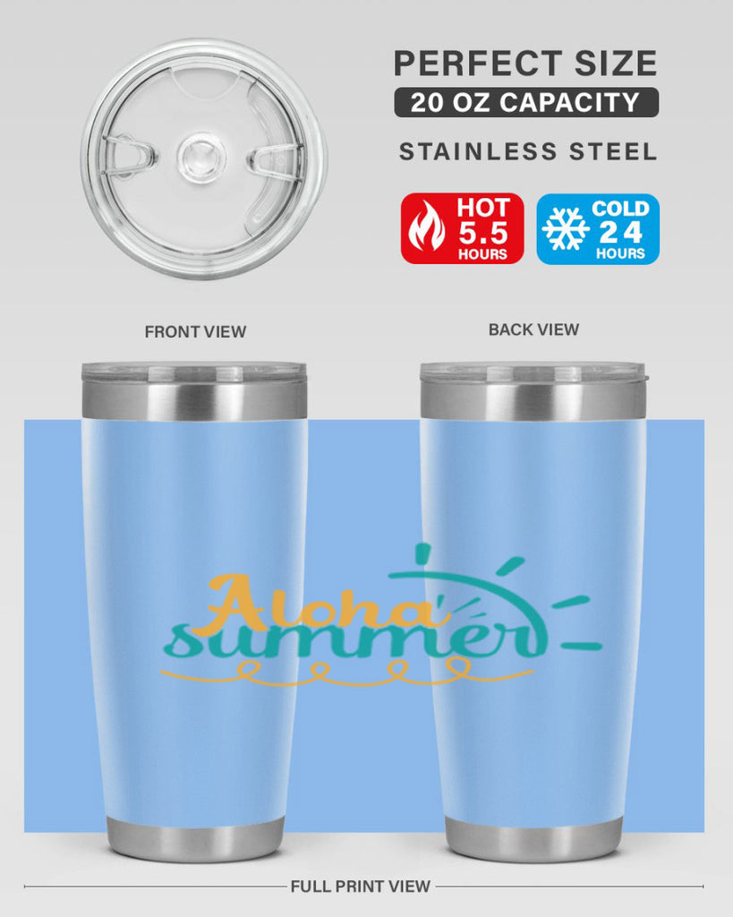 aloha summer Style 109#- summer- Tumbler