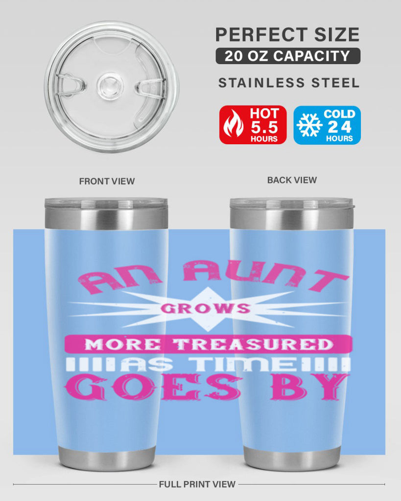 an aunt grows more treasured as time goes by 220#- mom- Tumbler