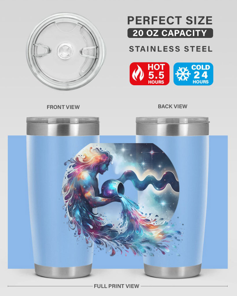 aquarius 88#- zodiac- Tumbler