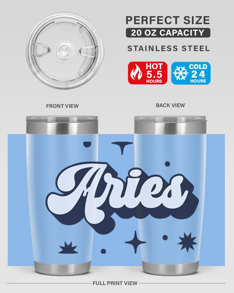 aries 133#- zodiac- Tumbler