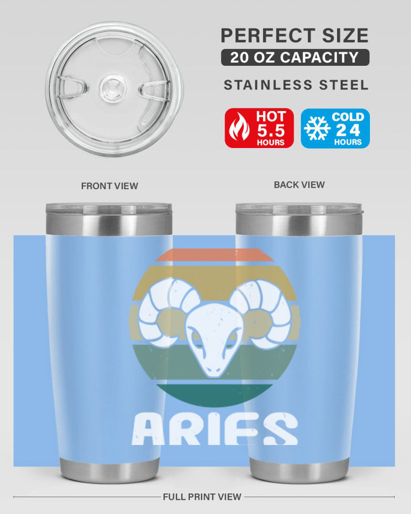 aries 134#- zodiac- Tumbler