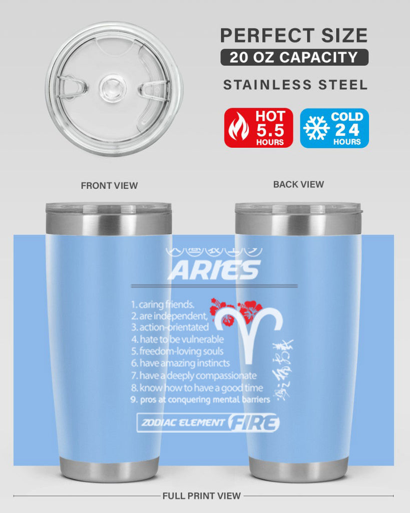 aries 137#- zodiac- Tumbler