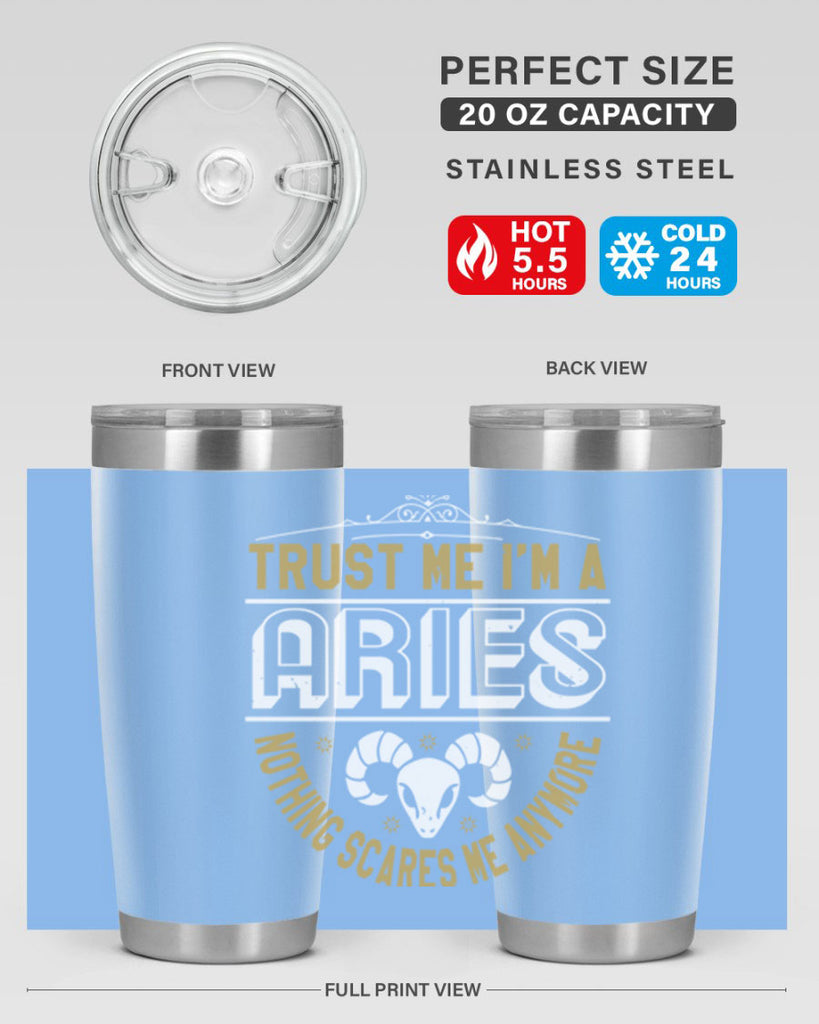 aries 139#- zodiac- Tumbler