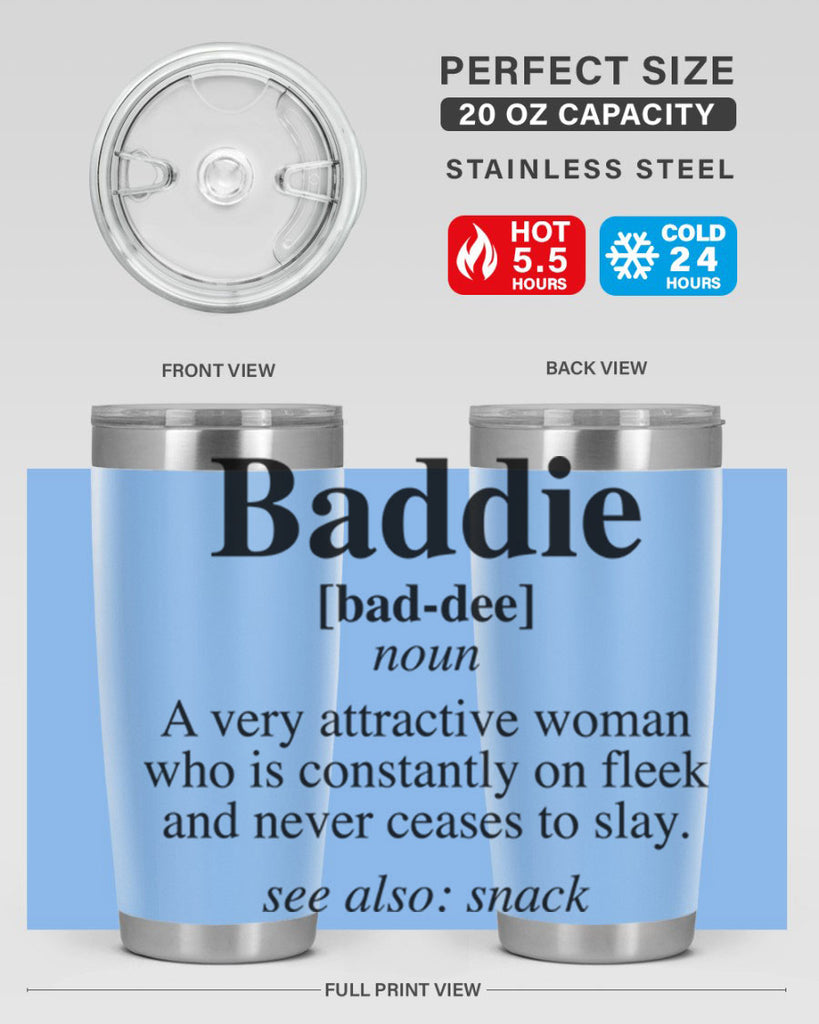 baddie definition 270#- black words phrases- Cotton Tank