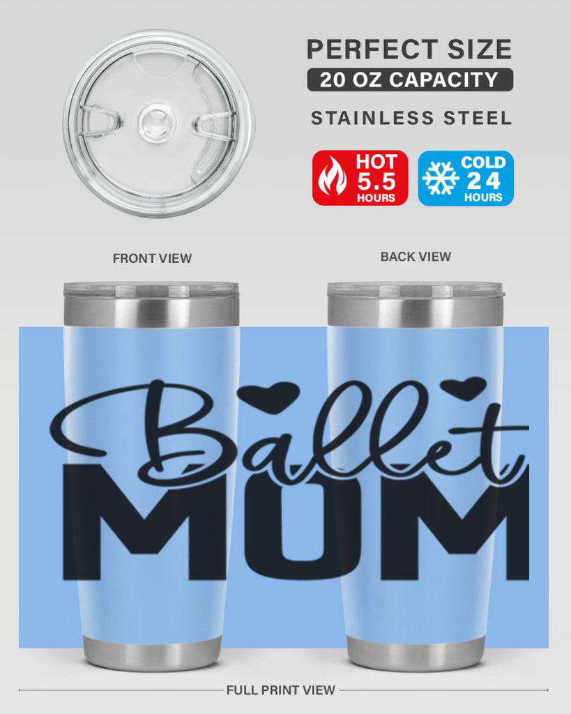 ballet mom 12#- ballet- Tumbler