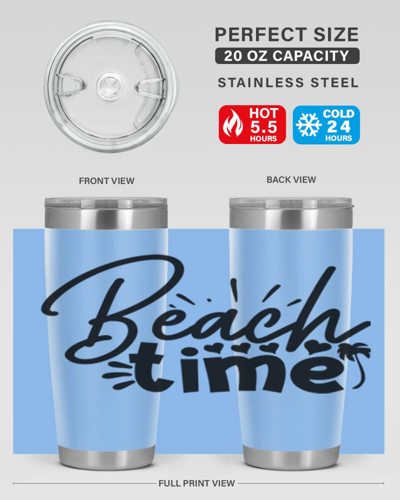 beach time Style 108#- summer- Tumbler