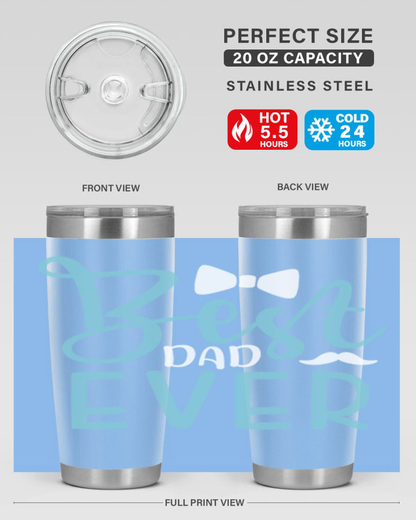 best dad ever 109#- fathers day- Tumbler