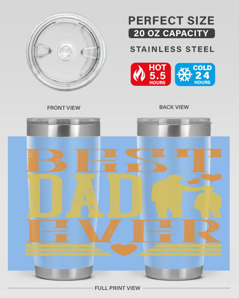 best dad ever 199#- fathers day- Tumbler