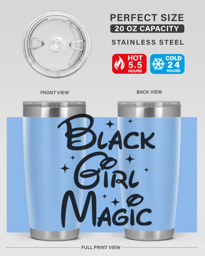 black girl magic 207#- black words phrases- Cotton Tank