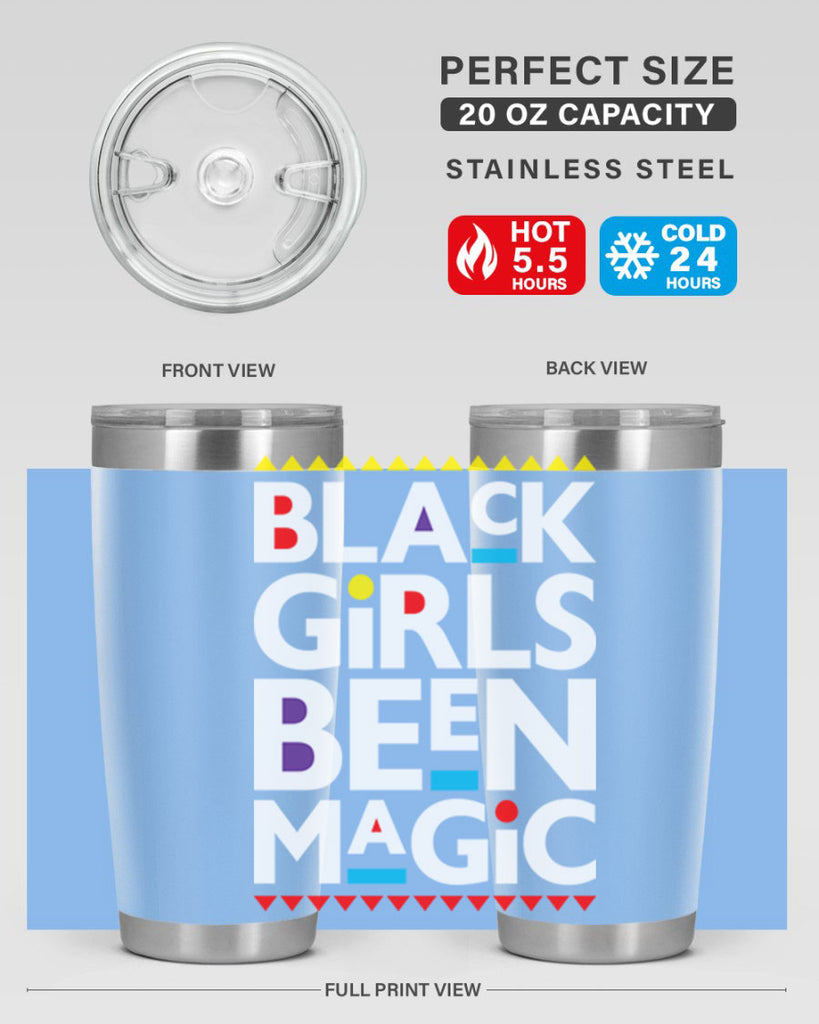 black girls been magic 243#- black words phrases- Cotton Tank