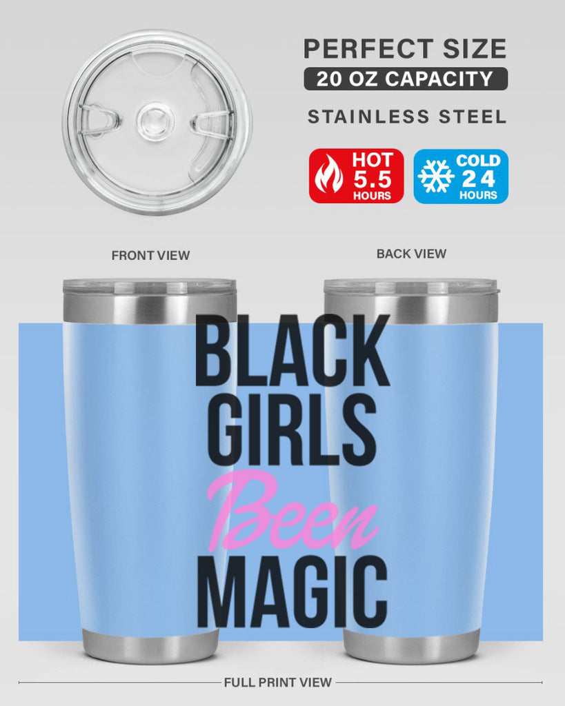 black girls been magic 244#- black words phrases- Cotton Tank