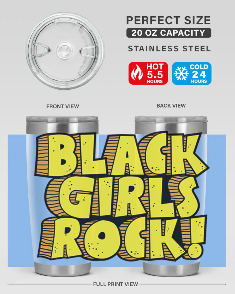 black girls rock school 202#- black words phrases- Cotton Tank