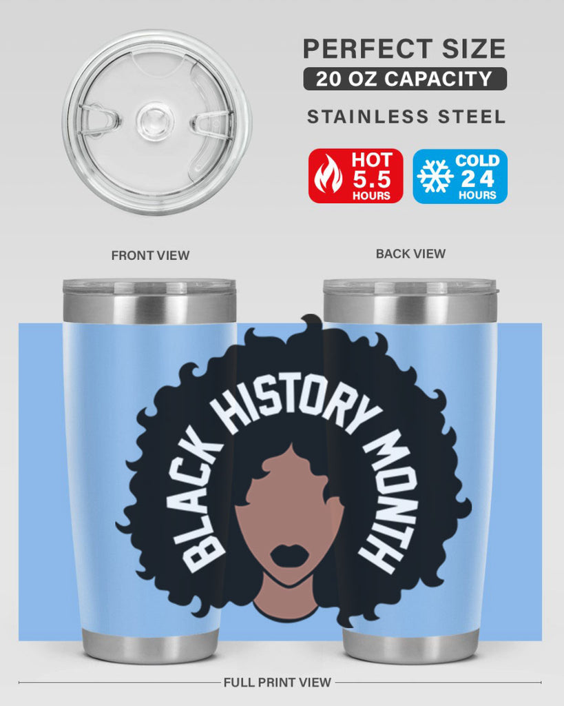 black history month afro woman 239#- black words phrases- Cotton Tank