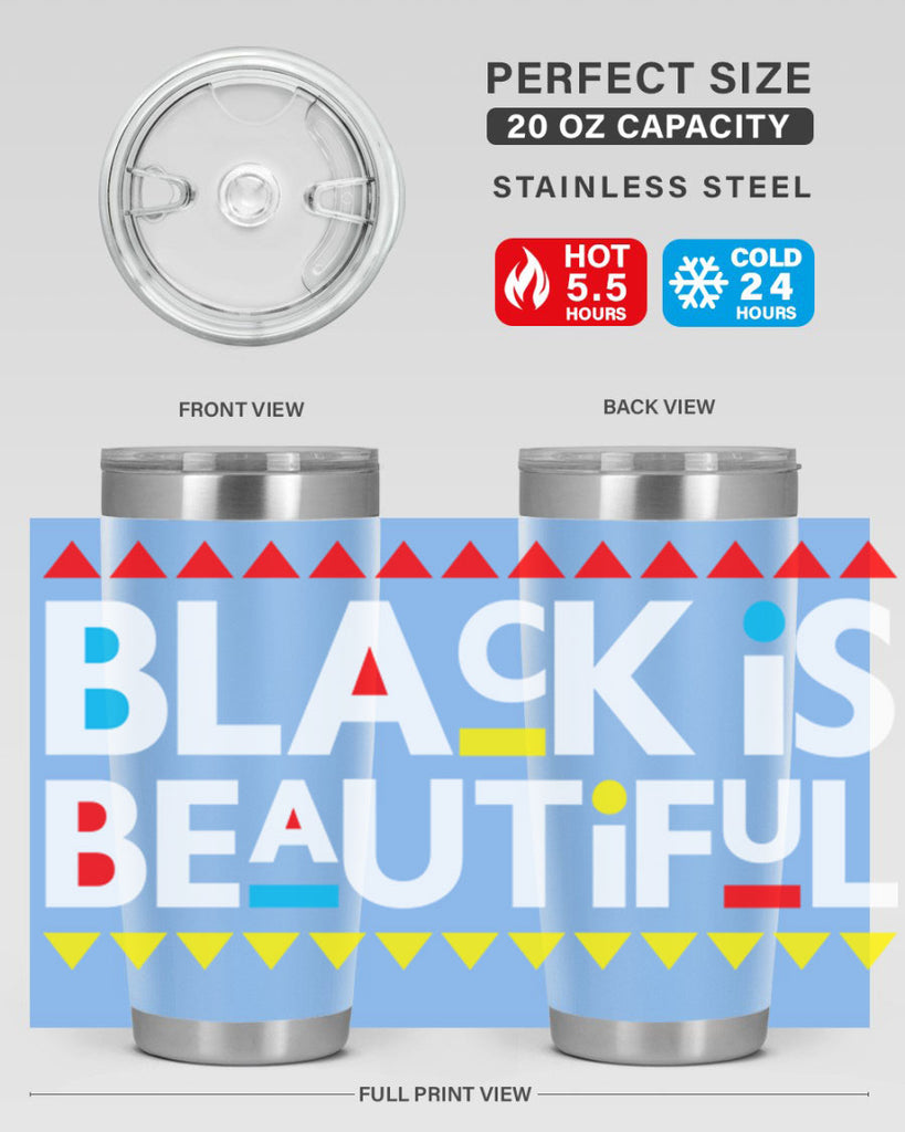 black is beautiful 235#- black words phrases- Cotton Tank