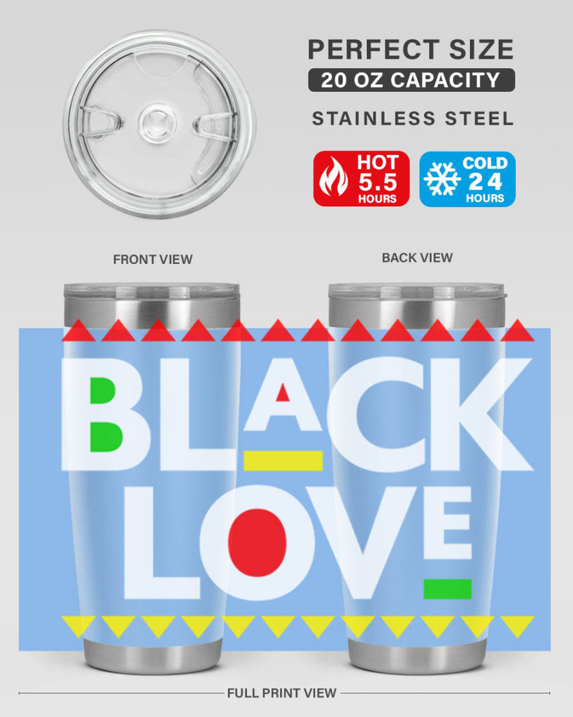 black love 228#- black words phrases- Cotton Tank