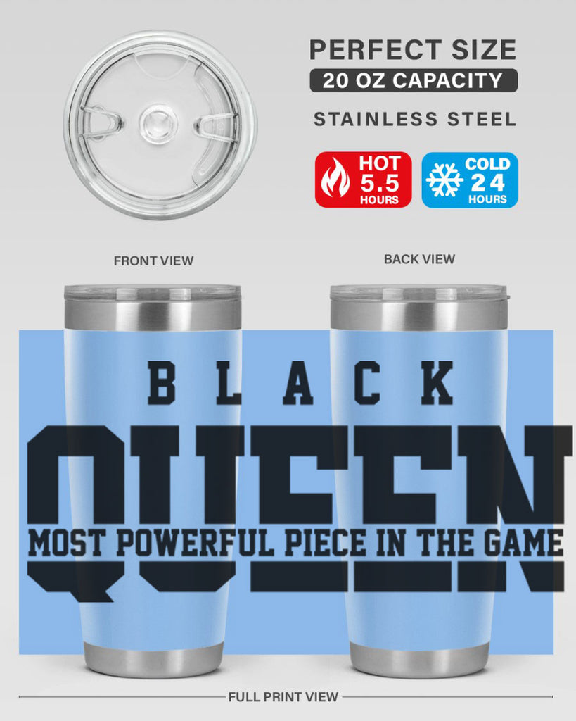 black queen 223#- black words phrases- Cotton Tank