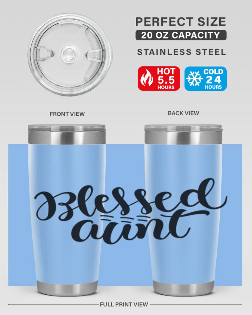 blessed aunt Style 35#- aunt- Tumbler