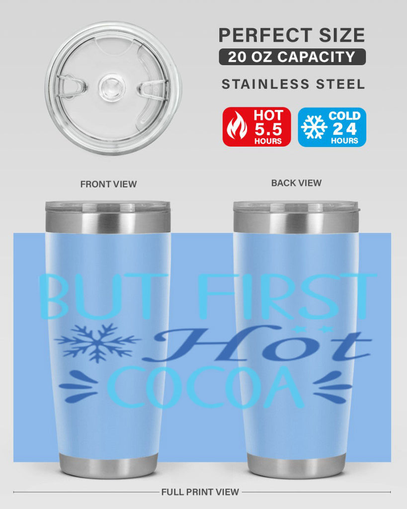 but first hot cocoa 33#- winter- Tumbler