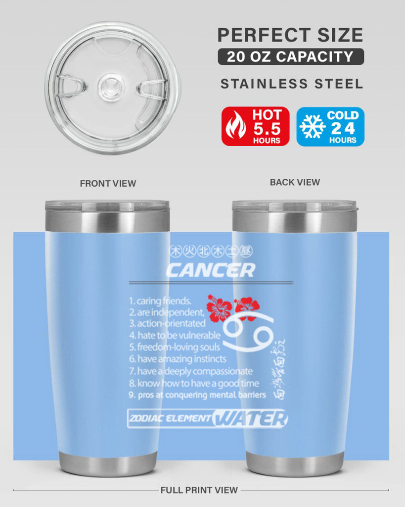 cancer 175#- zodiac- Tumbler