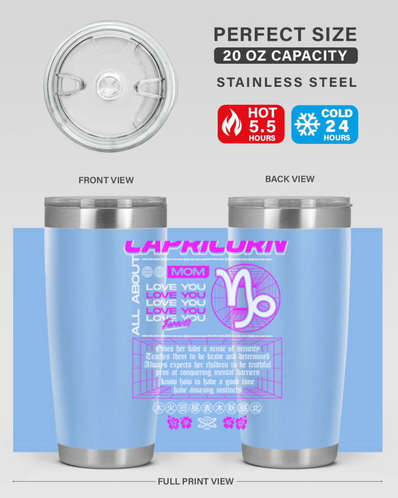 capricorn 208#- zodiac- Tumbler