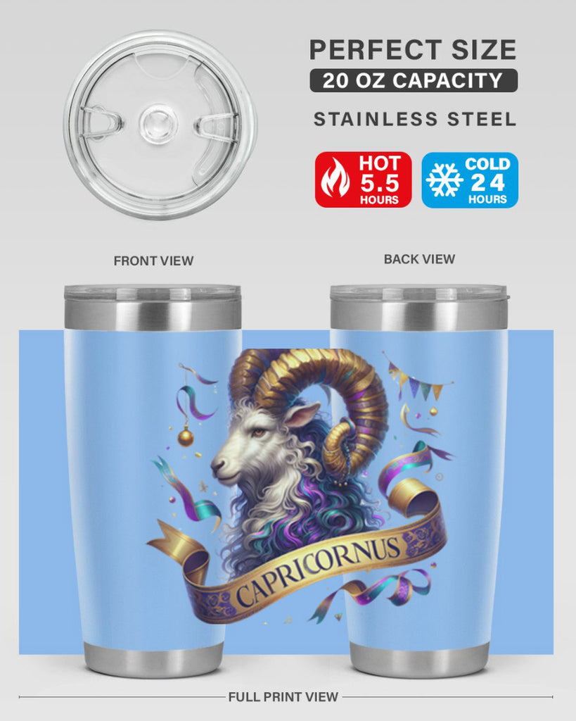 capricorn 209#- zodiac- Tumbler