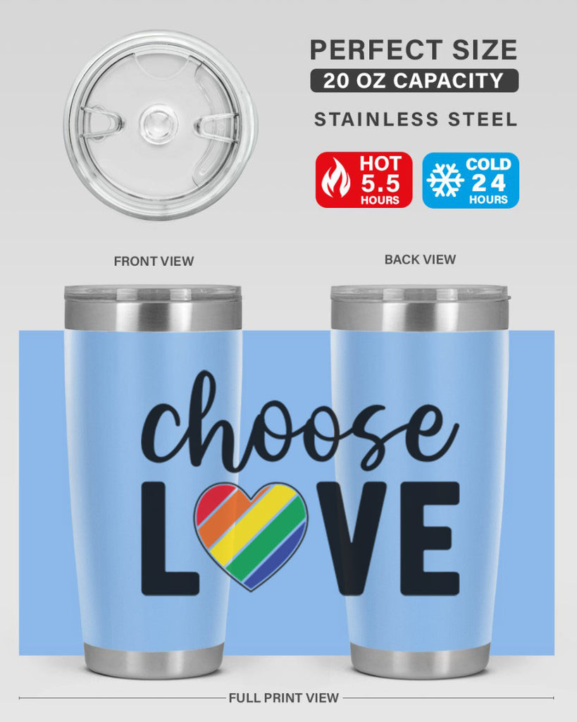 chooselove 150#- lgbt- Tumbler