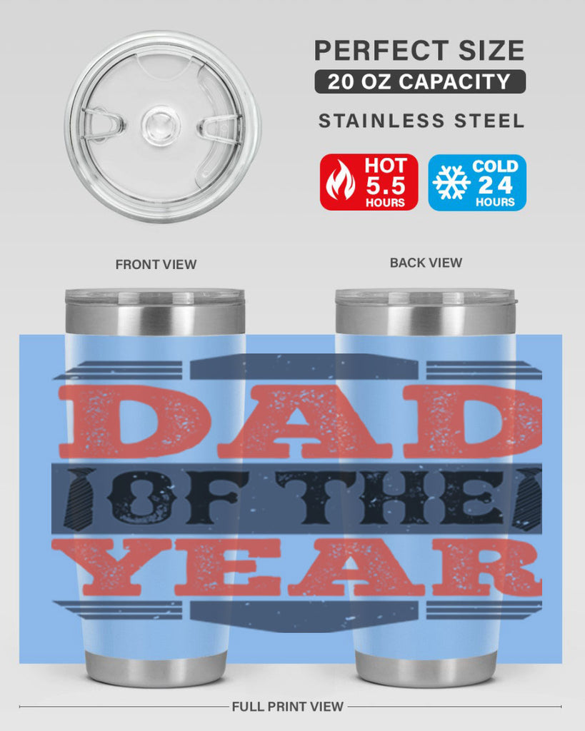 dad of the year 266#- fathers day- Tumbler