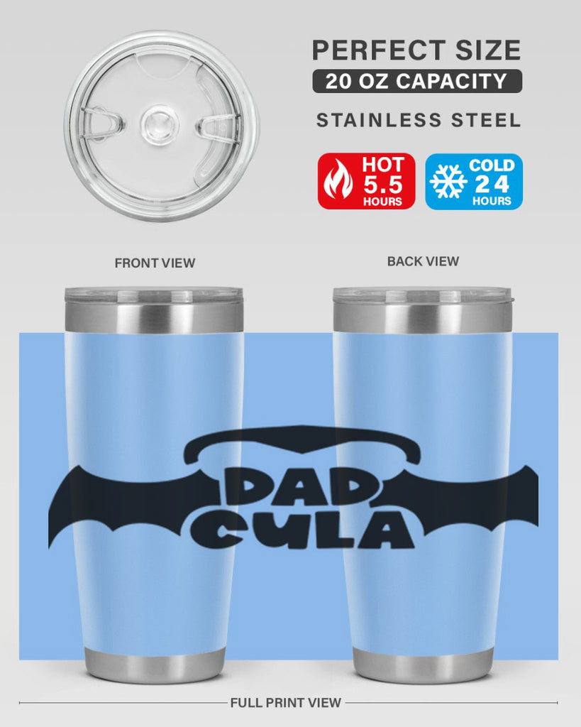 dadcula 80#- halloween- Tumbler
