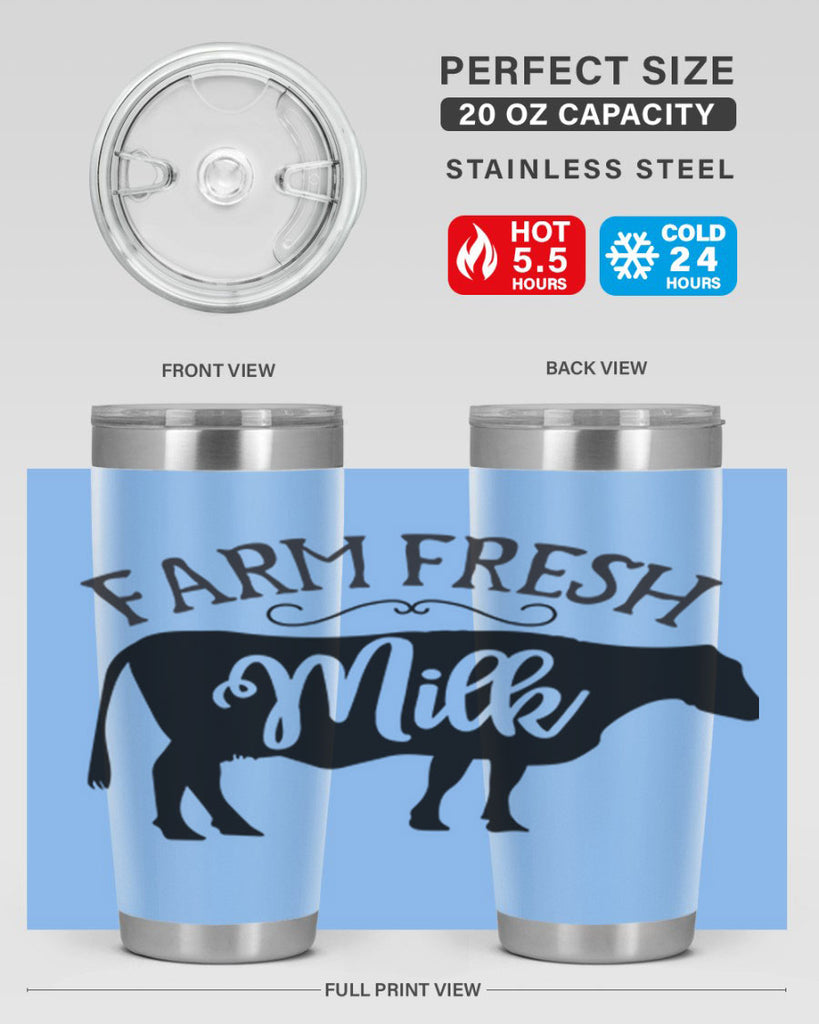 farm fresh milk 101#- kitchen- Tumbler