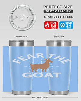fear the goat Style 4#- goat- Tumbler
