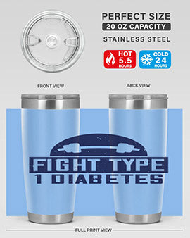 fight type diabetes Style 37#- diabetes- Tumbler