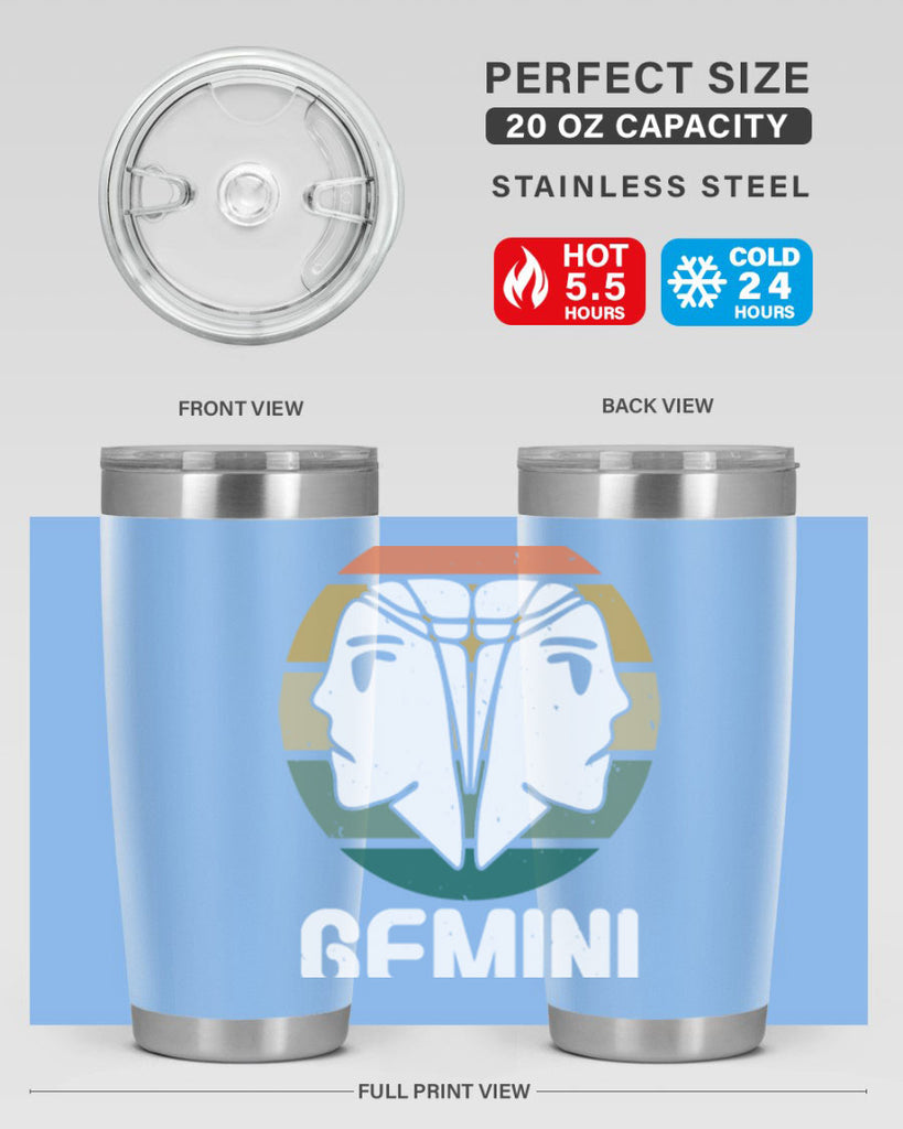 gemini 236#- zodiac- Tumbler