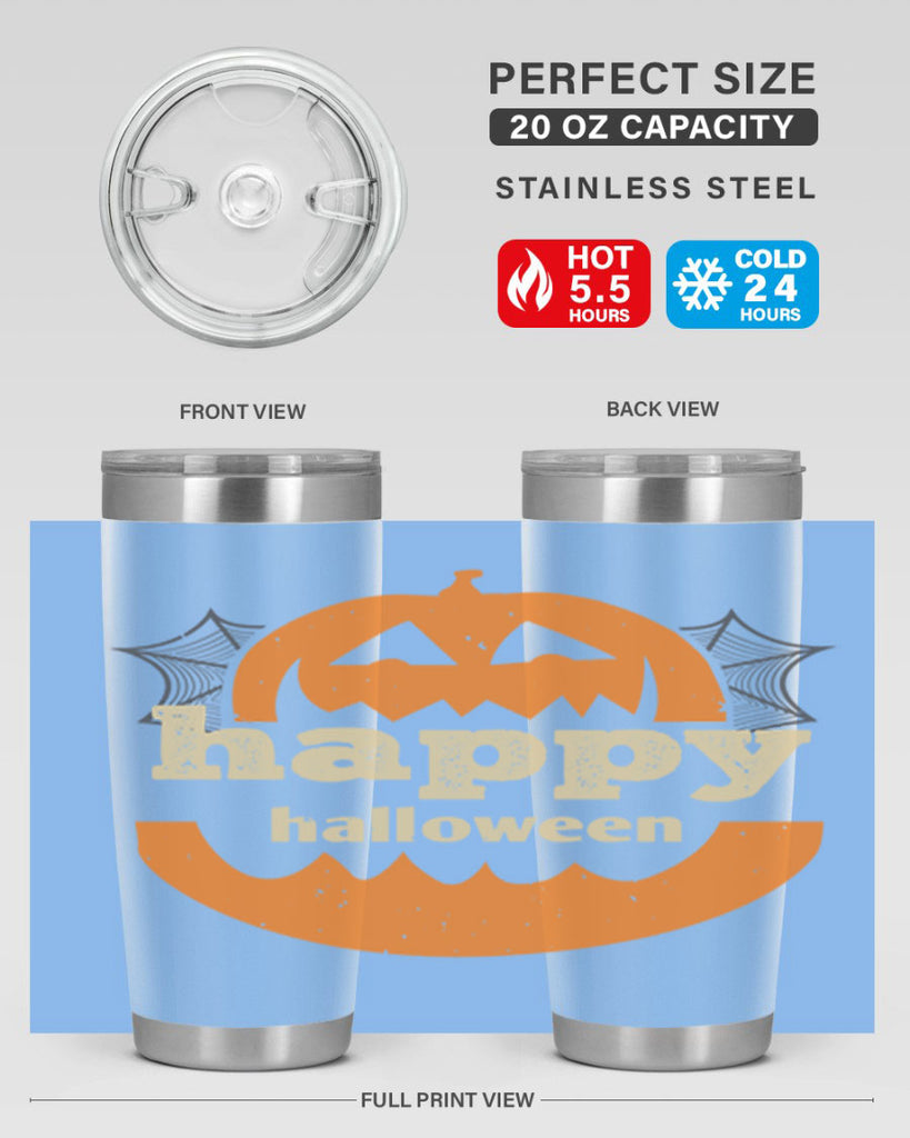 happy halloween 153#- halloween- Tumbler