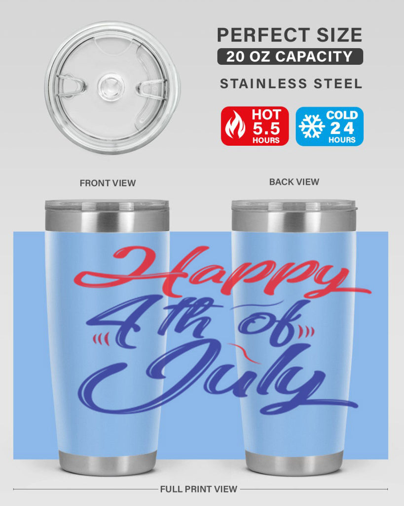 happy th july design Style 99#- Fourt Of July- Tumbler