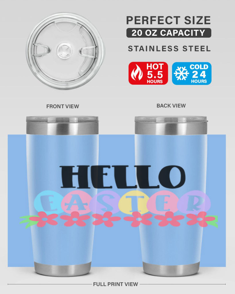hello easter 31#- easter- Tumbler