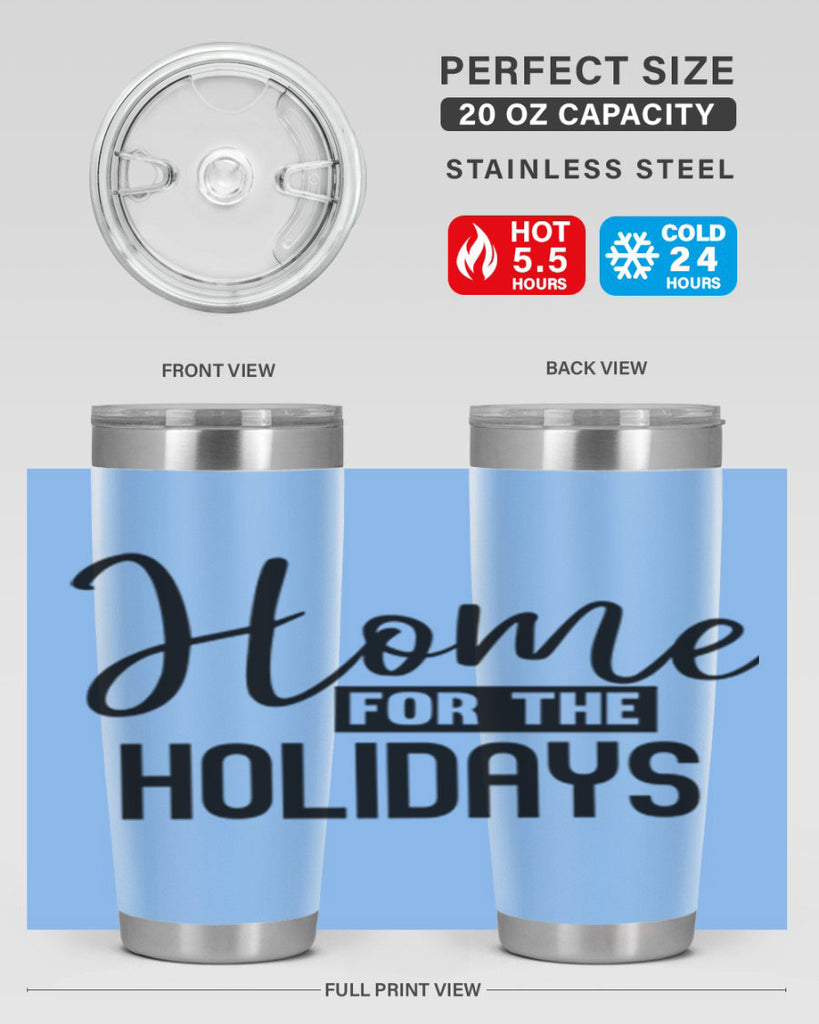 home for the holidays 194#- winter- Tumbler