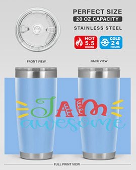i am awesome Style 18#- autism- Tumbler