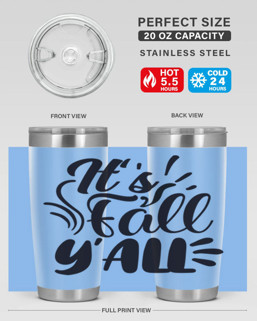 its fall yall 52#- thanksgiving- Tumbler