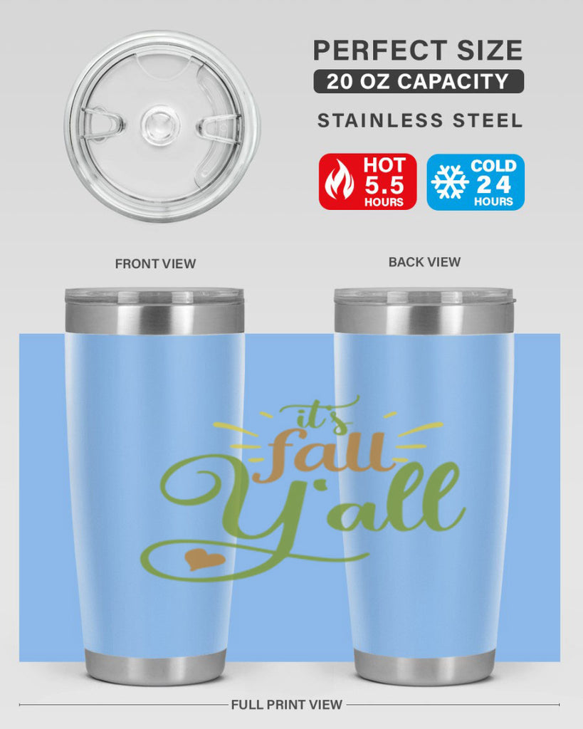 its fall yall 53#- thanksgiving- Tumbler