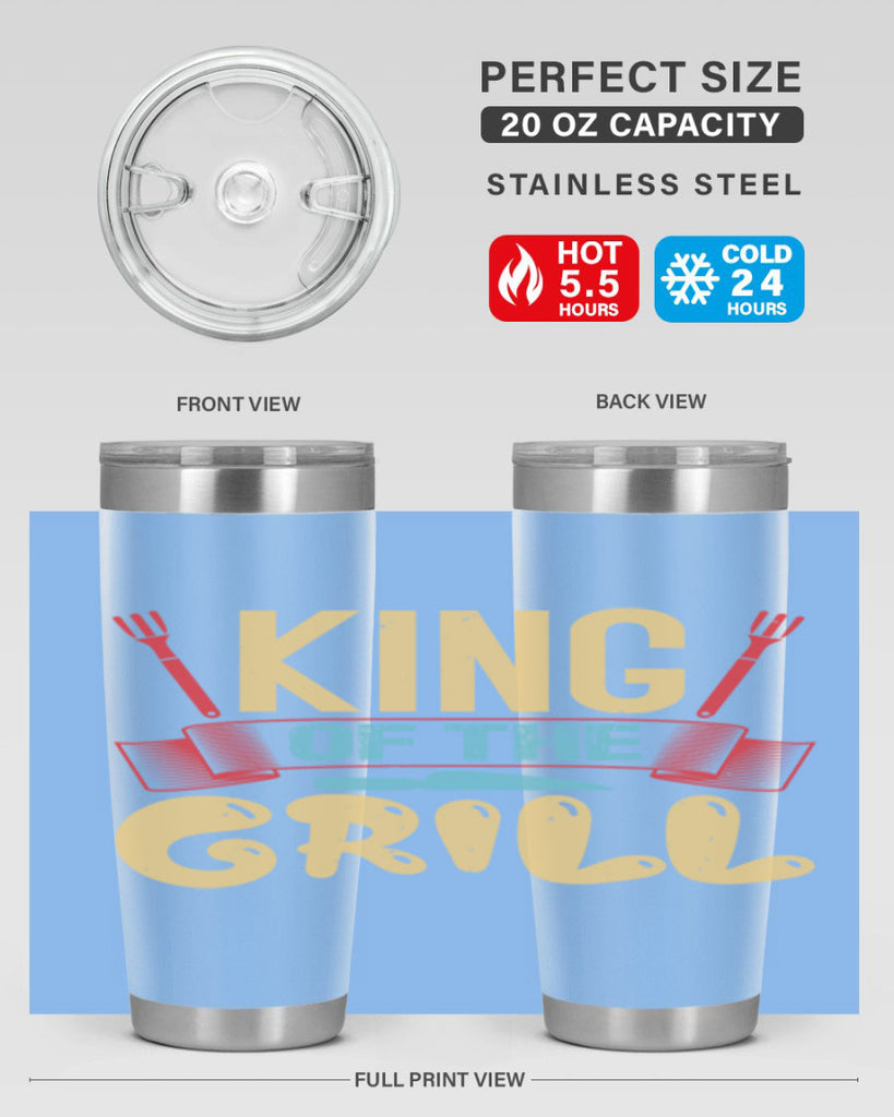 king of the grill 29#- bbq- Tumbler