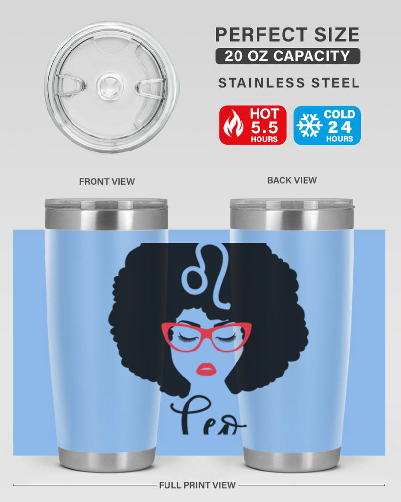 leo 298#- zodiac- Tumbler