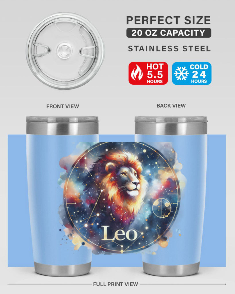 leo 312#- zodiac- Tumbler