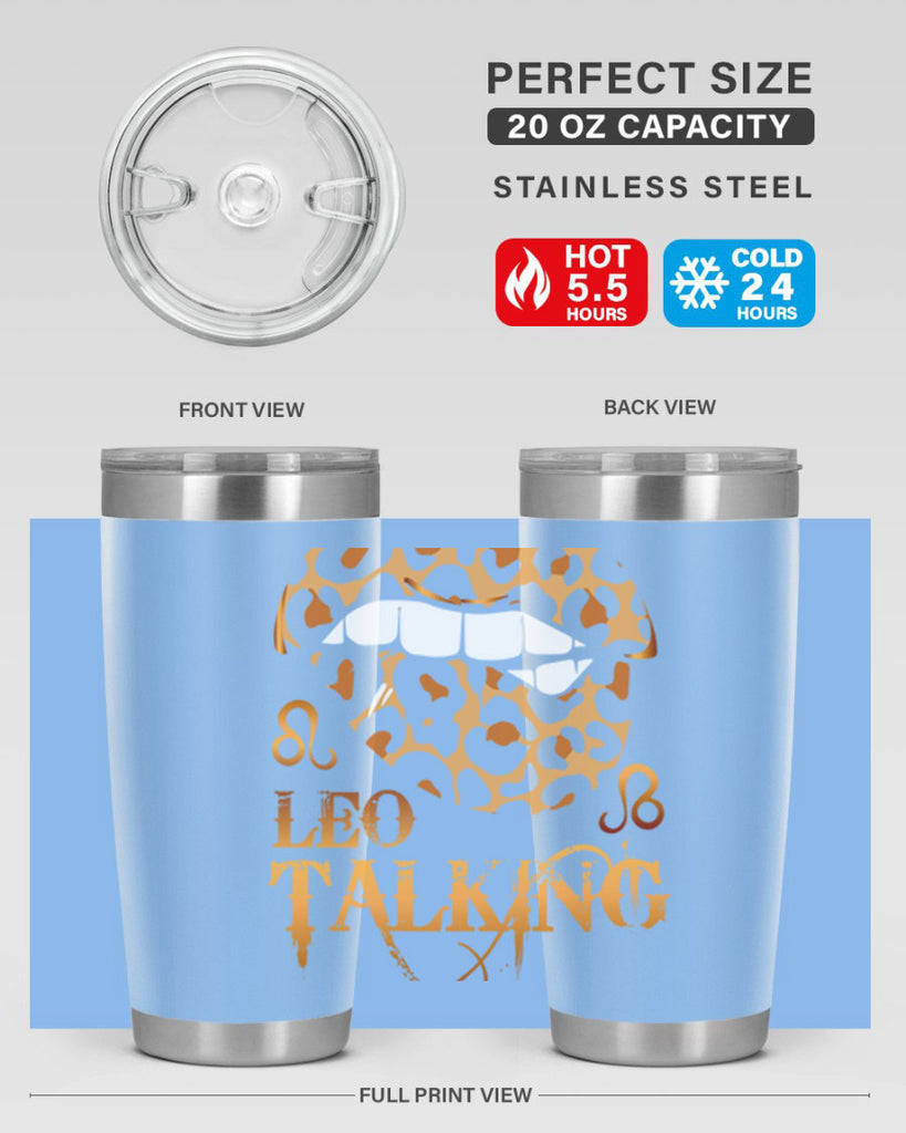 leo king 296#- zodiac- Tumbler