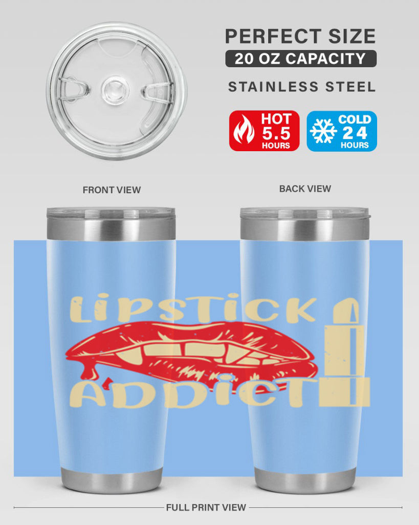 lipstick addict Style 197#- make up- Tumbler